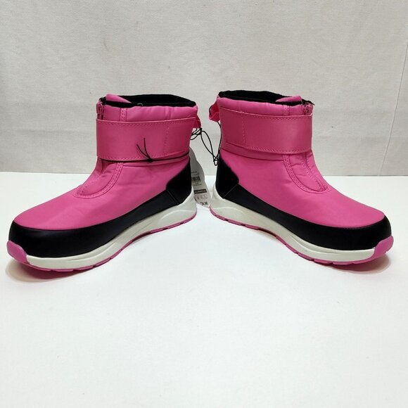 Wonder Nation Snow Boots -5°F Temp Rated Girls Size 5 Front Zip Adjustable Strap - Picture 5 of 9